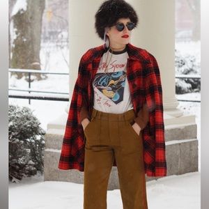 Vintage 1970’s Pendleton Wool Red Cape